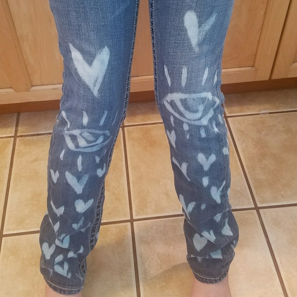 Miss Me 👀 ❤ custom disign (see the love) skinny - Picture 6 of 14